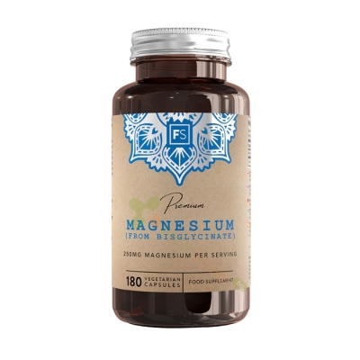 МАГНЕЗИЙ БИСГЛИЦИНАТ капсули 180 броя / FOCUS SUPPLEMENTS MAGNESIUM GLYCINATE