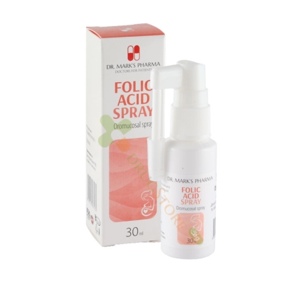 ФОЛИЕВА КИСЕЛИНА спрей 30 мл / DR. MARK'S PHARMA FOLIC ACID spray 