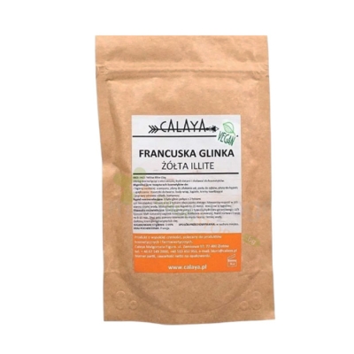 ФРЕНСКА ЖЪЛТА ИЛИТНА ГЛИНА 100 г / NANGA FRENCH YELLOW ILLITE CLAY