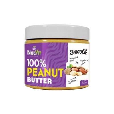 ОСТРОВИТ ГЛАДКО СМЛЯНО ФЪСТЪЧЕНО МАСЛО 500 гр. / OSTROVIT PEANUT BUTTER SMOOTH