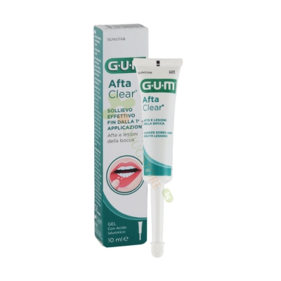 ГЪМ АФТАКЛИЪР ГЕЛ 10 мл / SUNSTAR G.U.M GUM AFTA CLEAR GEL 