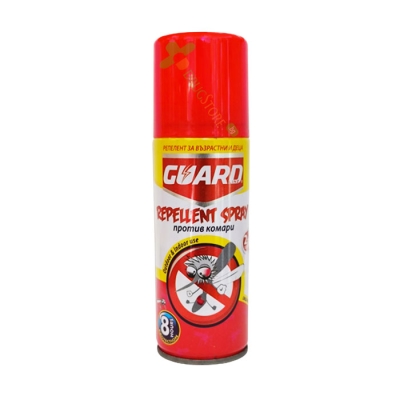 ГАРД ЛАЙН РЕПЕЛЕНТЕН СПРЕЙ ПРОТИВ КОМАРИ ЗА ВЪЗРАСТНИ И ДЕЦА 100 мл / GUARD LINE MOSQUITO REPELLENT SPRAY FOR ADULTS AND CHILDREN 