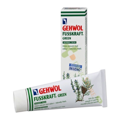 ГЕВОЛ FUSSKRAFT ОСВЕЖАВАЩ БАЛСАМ ЗЕЛЕН 75 мл / GEHWOL FUSSKRAFT GREEN NORMAL SKIN BALM 