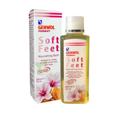 ГЕВОЛ FUSSKRAFT ПОДХРАНВАЩА БАНЯ ЗА КРАКА 200 мл / GEHWOL FUSSKRAFT SOFT FEET CARE BATH 