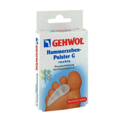 ГЕВОЛ ВЪЗГЛАВНИЦА ЗА ДЕФОРМИРАНИ ПРЪСТИ - ДЕСЕН КРАК / GEHWOL PILLOW FOR DEFORMED FINGERS - RIGHT FOOT