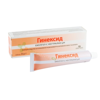 ГИНЕКСИД ЕМУЛГЕЛ С НЕУТРАЛНО PH 30 г / NATURPHARMA GINEXID emulgel
