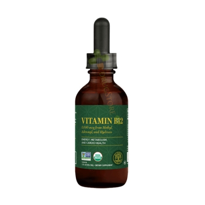 ВИТАМИН В12 капки 29.6 мл / GLOBAL HEALING VITAMIN B12 drops