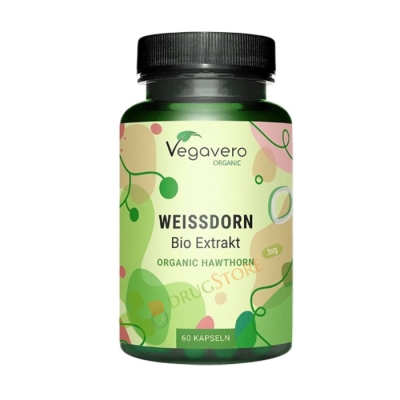 ГЛОГ капсули 700 мг 60 броя / VEGAVERO HAWTHORN