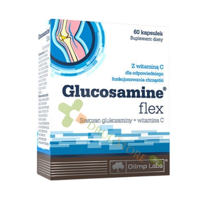 ГЛЮКОЗАМИН ФЛЕКС капсули 60 броя / OLIMP LABS GLUCOSAMINE FLEX