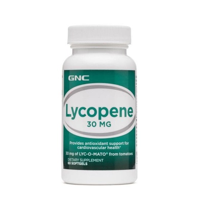 ЛИКОПЕН желирани капсули 30 мг. 60 броя /  GNC LYCOPENE