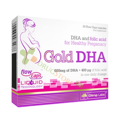 ГОЛД DHA капсули 30 броя / OLIMP LABS GOLD DHA