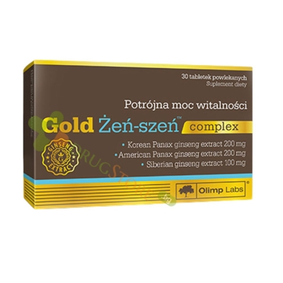 ГОЛД ЖЕНШЕН КОМПЛЕКС таблетки 30 броя / OLIMP LABS GOLD GINSENG COMPLEX