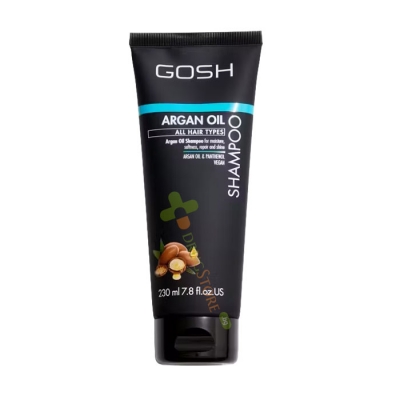 ГОШ ШАМПОАН ЗА ВСЕКИ ТИП КОСА С АРГАН 230 мл / GOSH ARGAN OIL SHAMPOO