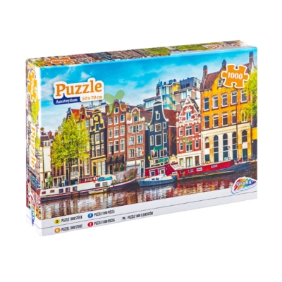 ГРАФИКС ПЪЗЕЛ АМСТЕРДАМ 1000 части / GRAFIX PUZZLE AMSTERDAM 1000 pieces  