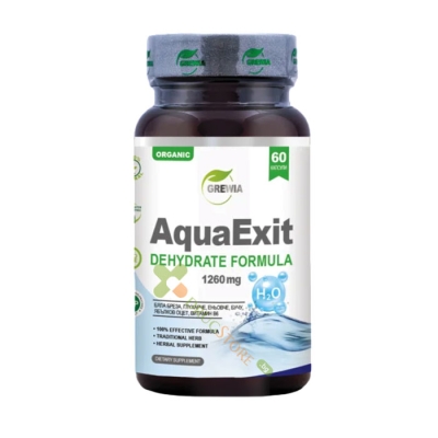 ГРЕВИЯ АКВАЕКЗИТ ФОРМУЛА 500 мг капсули 60 броя / GREWIA AQUAEXIT FORMULA 500 mg