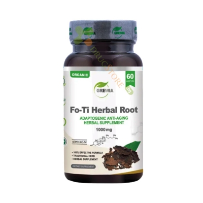ГРЕВИЯ СТАНДАРТИЗИРАН ЕКСТРАКТ ОТ КОРЕН ФО-ТИ капсули 60 броя / GREWIA FO-TI HERBAL ROOT