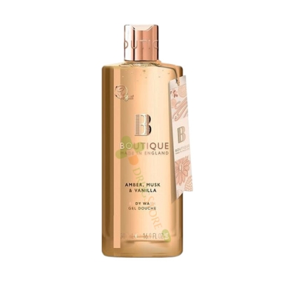 ГРЕЙС КОЛ БУТИК ТЕЧЕН САПУН АМБЪР, МУСКУС И ВАНИЛИЯ 500 мл / GRACE COLE BOUTIQUE LIQUID SOAP AMBER, MUSK & VANILLA