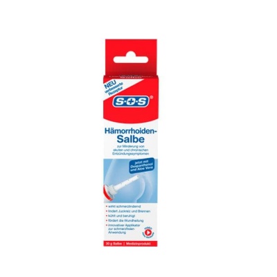 МЕХЛЕМ ПРОТИВ ХЕМОРОИДИ 30 грама / S.O.S. HAEMORRHOID OINTMENT