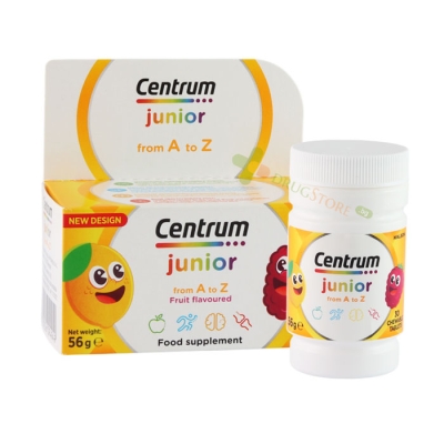 ЦЕНТРУМ JUNIOR A-Z таблетки 30 броя / HALEON CENTRUM JUNIOR A-Z