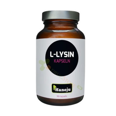 ХАНОЖУ L-ЛИЗИН капсули 400 мг 90 броя / HANOJU L-LYSIN 