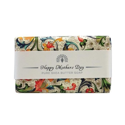 САПУН ИНГЛИШ СОУП КАМПЪНИ ДЕН НА МАЙКАТА 200 гр. / THE ENGLISH SOAP COMPANY HAPPY MOTHERS DAY SHEA BUTTER SOAP