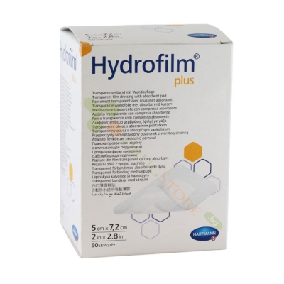 ХАРТМАН ХИДРОФИЛМ ПЛЮС 5 см/7.2 см 50 броя / HARTMANN HYDROFILM PLUS  5 cm/7.2 cm