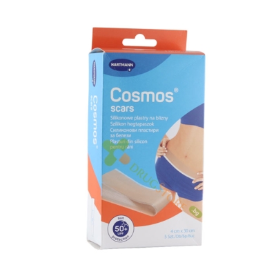 ХАРТМАН КОСМОС СИЛИКОНОВ ПЛАСТИР ЗА БЕЛЕЗИ 4/30 см 5 броя / HARTMANN COSMOS SCARS 4/30 cm