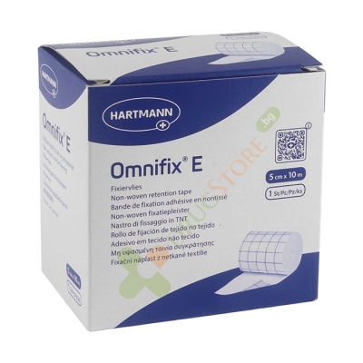 ХАРТМАН ХИПОАЛЕРГИЧНА САМОЗАЛЕПВАЩА ЛЕНТА ОМНИФИКС E 5 см х 10 м 1 брой / HARTMANN OMNIFIX E
