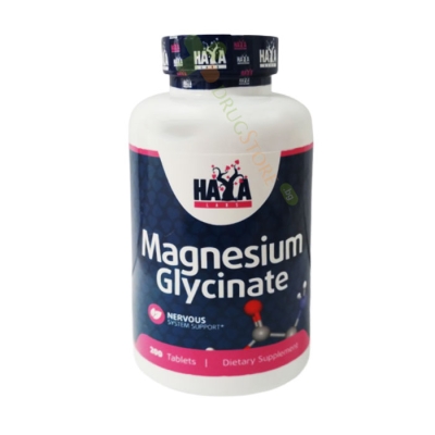 ХАЯ ЛАБС МАГНЕЗИЕВ ГЛИЦИНАТ таблетки 200 мг 200  броя / HAYA LABS MAGNESIUM GLICYNATE 