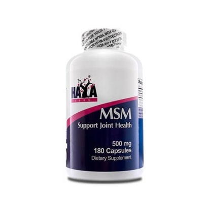 ХАЯ ЛАБС МСМ (МЕТИЛСУЛФОНИЛМЕТАН) капсули 500 мг. 180 броя / HAYA LABS MSM (METHYLSULFONYLMETHANE)