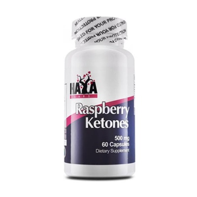 ХАЯ ЛАБС МАЛИНОВИ КЕТОНИ капсули 500 мг. 60 броя / HAYA LABS RASPBERRY KETONES