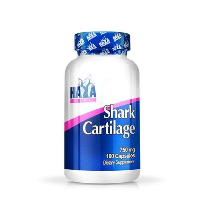 ХАЯ ЛАБС ХРУЩЯЛ ОТ АКУЛА капсули 740 мг. 100 броя / HAYA LABS SHARK CARTILAGE