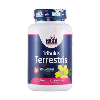 ХАЯ ЛАБС ТРИБУЛУС ТЕРЕСТРИС таблетки 1000 мг 200 броя / HAYA LABS TRIBULUS TERRESTRIS 