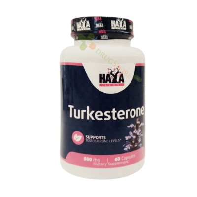 ХАЯ ЛАБС ТУРКЕСТЕРОН капсули 60 броя / HAYA LABS TURKESTERONE 