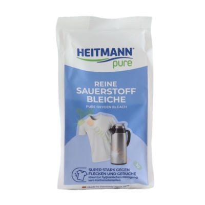 ХАЙТМАН ПЮР КИСЛОРОДНА БЕЛИНА НА ПРАХ 400 г / HEITMANN PURE PURE OXYGEN BLEACH 