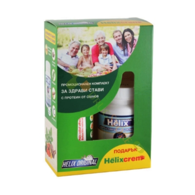 ХЕЛИКС ОРИГИНАЛ ДАБЪЛ капсули 60 броя + ХЕЛИКС КРЕМ 100 мл / TELESTAR HELIX ORIGINAL capsules + HELIX CREAM
