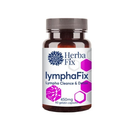 ХЕРБА ФИКС ЛИМФАФИКС капсули 450 мг. 60 броя / HERBA FIX LYMPHAFIX LYMPHA CLEANCE & DETOX