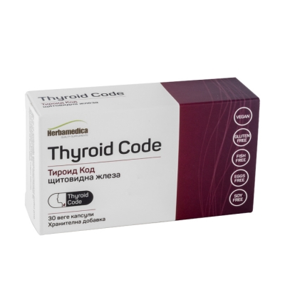 ТИРОИД КОД капсули 30 броя / HERBA MEDICA THYROID CODE