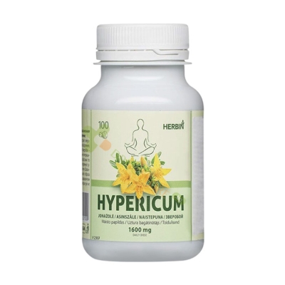 ХЕРБИН ЖЪЛТ КАНТАРИОН таблетки 100 броя / GLOBAL MEDICUS HERBIN ST. JOHN'S WORTH 