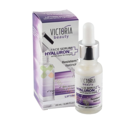 ХИАЛУРОН ЛИФТ СЕРУМ ЗА ЛИЦЕ С РЕТИНОЛ 20 мл / VICTORIA BEAUTY HYALURON LIFT RETINOL SERUM FOR FACE