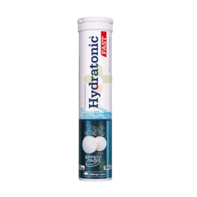 ХИДРАТОНИК ФАСТ ефервесцентни таблетки с вкус на череша 20 броя / OLIMP LABS HYDRATONIC FAST effervescent tablets