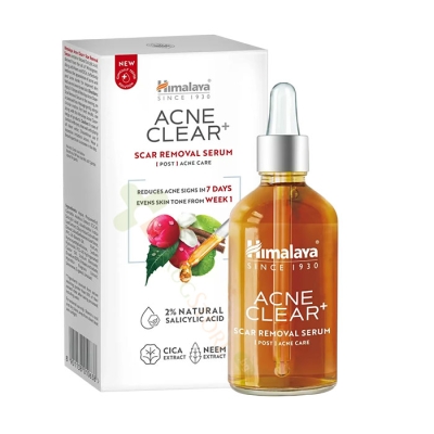 ХИМАЛАЯ АКНЕ КЛИЪР СЕРУМ ПРИ БЕЛЕЗИ 30 мл / HIMALAYA DRUG ACNE CLEAR SCAR REMOVAL SERUM 