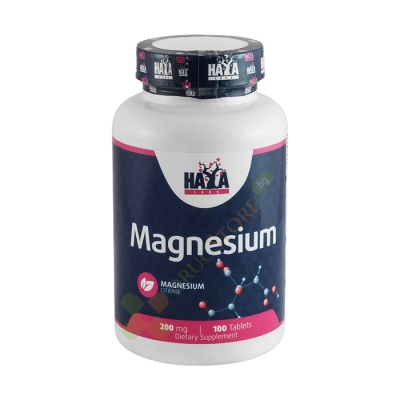 ХАЯ ЛАБС МАГНЕЗИЕВ ЦИТРАТ таблетки 200 мг 100 броя / HAYA LABS MAGNESIUM CITRATE