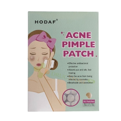 ХОДАФ ПАЧОВЕ ЗА ПЪПКИ (ПРИ АКНЕ) 36 броя / HODAF ACNE PIMPLE PATCH 