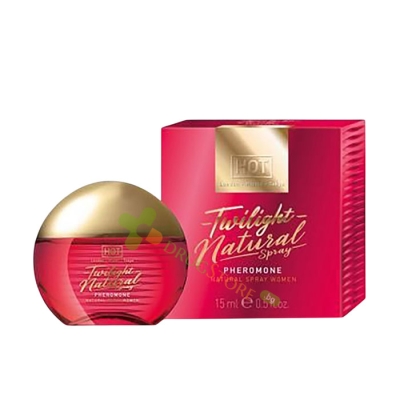 ПАРФЮМ ЗА ЖЕНИ С ФЕРОМОНИ БЕЗ АРОМАТ 15 мл / HOT TWILIGHT PHEROMONE NATURAL SPRAY FOR WOMEN