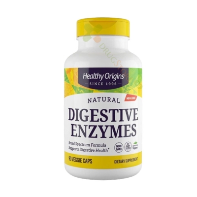 ХРАНОСМИЛАТЕЛНИ ЕНЗИМИ капсули 90 броя / HEALTHY ORIGINS DIGESTIVE ENZYMES 