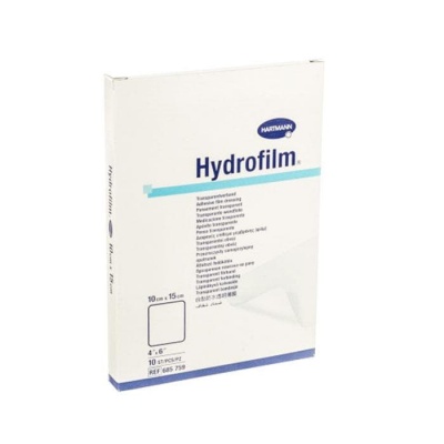 ХАРТМАН ХИДРОФИЛМ ПРЕВРЪЗКА 10 см. x 15 см. 10 броя / HARTMANN HYDROFILM