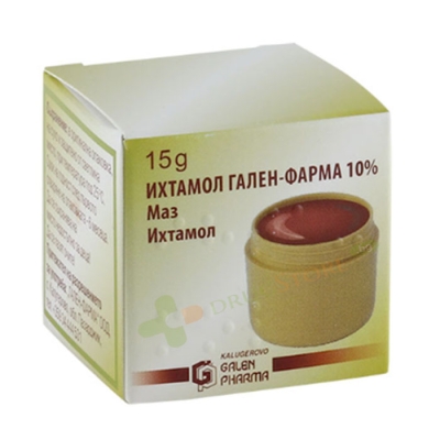 ИХТАМОЛ маз 10% 15 г / GALEN PHARMA ICHTHAMMOL ointment 10%