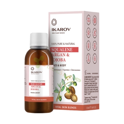 ИКАРОВ СКВАЛЕН С АРГАН И ЖОЖОБА 55 мл / IKAROV SQUALENE ARGAN AND JOJOBA