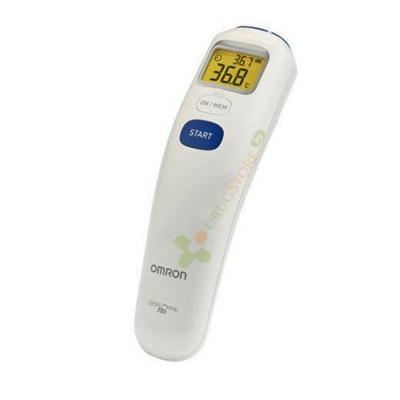 ЕЛЕКТРОНЕН ИНФРАЧЕРВЕН ТЕРМОМЕТЪР ЗА ЧЕЛО ОМРОН GENTLE TEMP 720 / ELECTRONIC THERMOMETER OMRON GENTLE TEMP 720